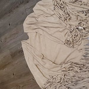 Leather Fringe Wrap